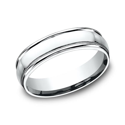 Comfort-Fit Design Wedding Band