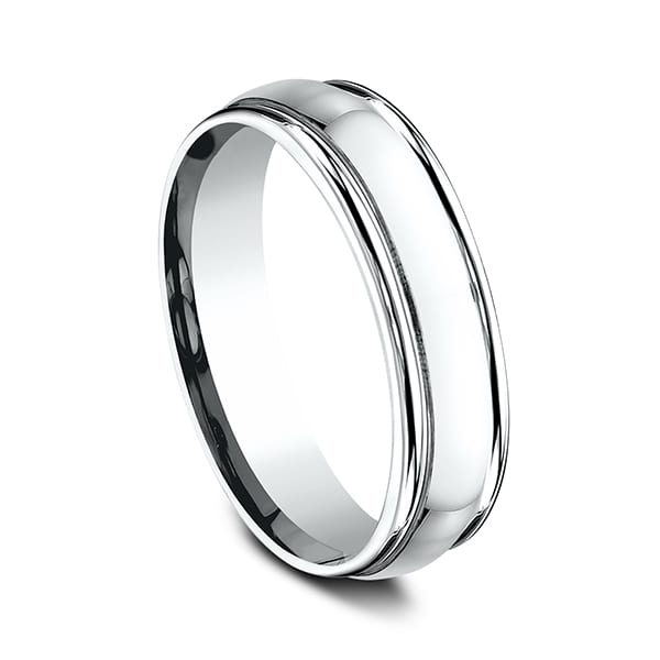 Comfort-Fit Design Wedding Band