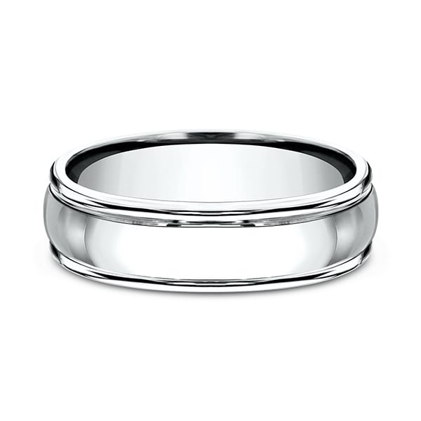 Comfort-Fit Design Wedding Band