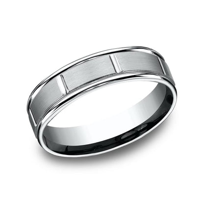 Comfort-Fit Design Wedding Ring