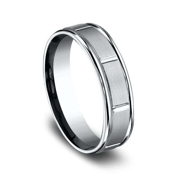 Comfort-Fit Design Wedding Ring