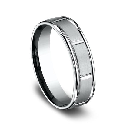 Comfort-Fit Design Wedding Ring