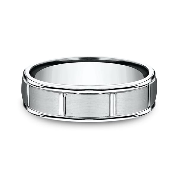 Comfort-Fit Design Wedding Ring