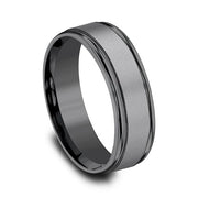 Tantalum Comfort-fit Design Wedding Band