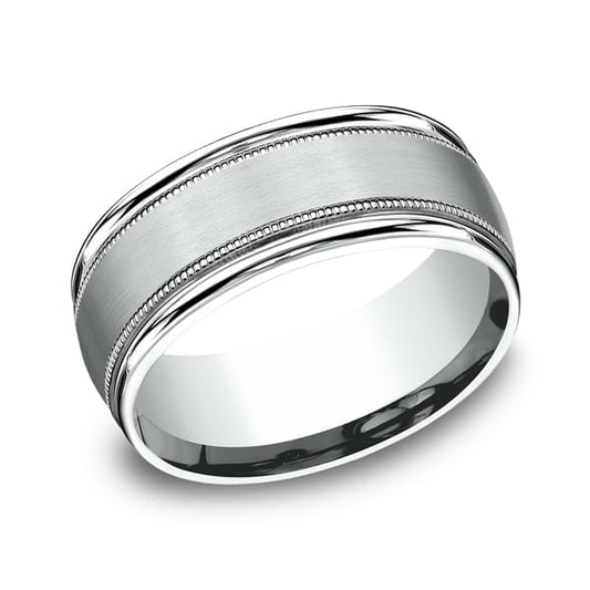 Comfort-Fit Design Wedding Ring