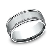 Comfort-Fit Design Wedding Ring