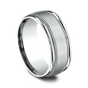 Comfort-Fit Design Wedding Ring