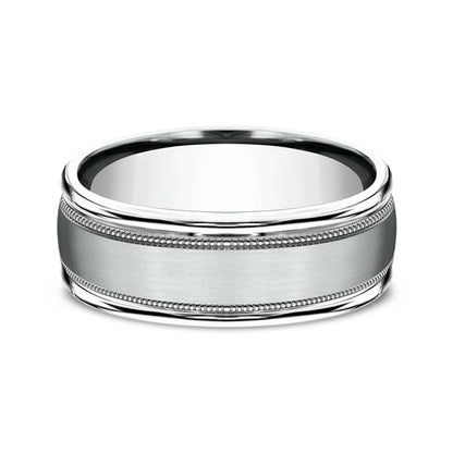 Comfort-Fit Design Wedding Ring