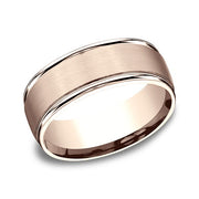 Comfort-Fit Design Wedding Band