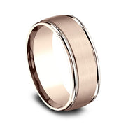 Comfort-Fit Design Wedding Band