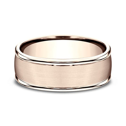 Comfort-Fit Design Wedding Band