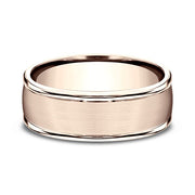 Comfort-Fit Design Wedding Band
