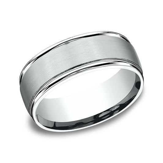 Comfort-Fit Design Wedding Band