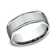 Comfort-Fit Design Wedding Band