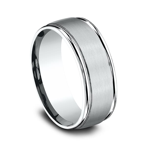 Comfort-Fit Design Wedding Band