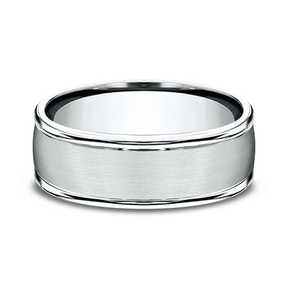 Comfort-Fit Design Wedding Band