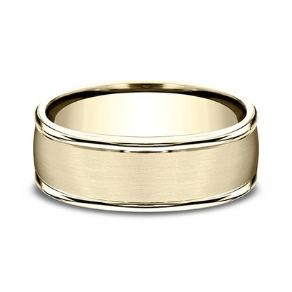 Comfort-Fit Design Wedding Band