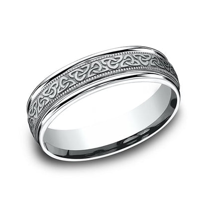 Comfort-Fit Design Wedding Band