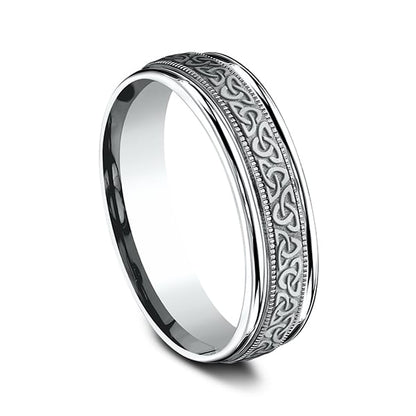 Comfort-Fit Design Wedding Band