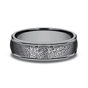 Tantalum Comfort-fit wedding band