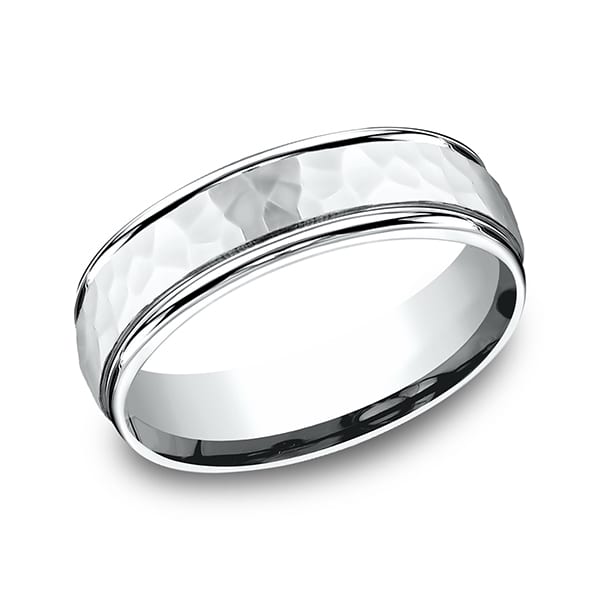 Comfort-Fit Design Wedding Band