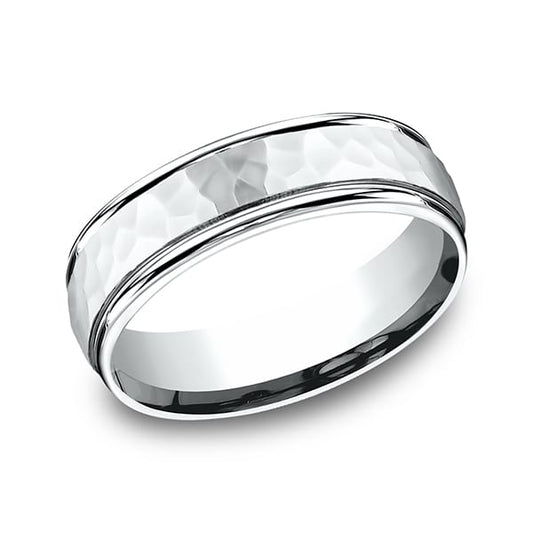 Comfort-Fit Design Wedding Band