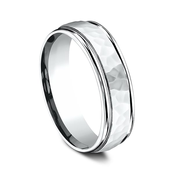 Comfort-Fit Design Wedding Band