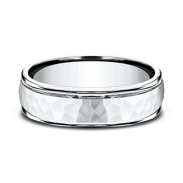 Comfort-Fit Design Wedding Band