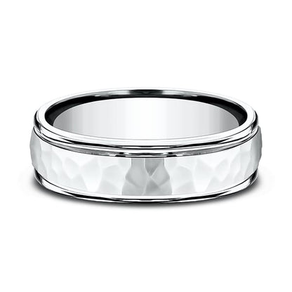 Comfort-Fit Design Wedding Band