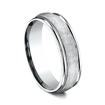 Comfort-Fit Design Wedding Ring
