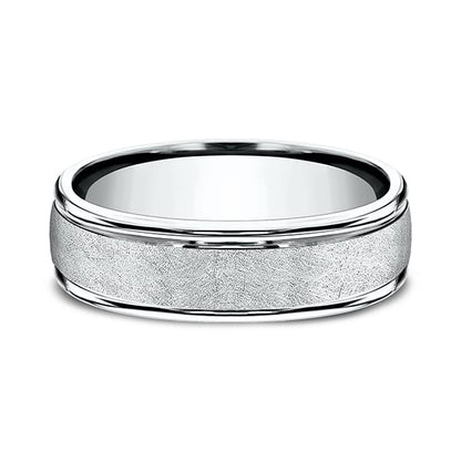 Comfort-Fit Design Wedding Ring