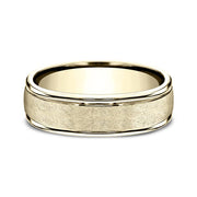 Comfort-Fit Design Wedding Ring