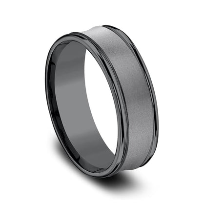 Tantalum Comfort-Fit wedding band