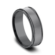 Tantalum Comfort-Fit wedding band