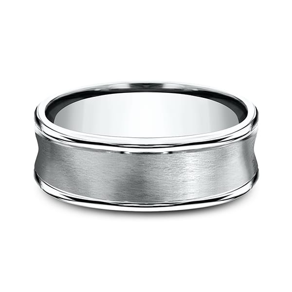 Comfort-Fit Design Wedding Band