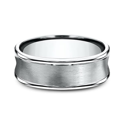 Comfort-Fit Design Wedding Band