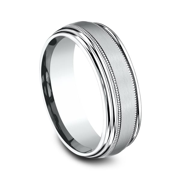 Comfort-Fit Design Wedding Ring