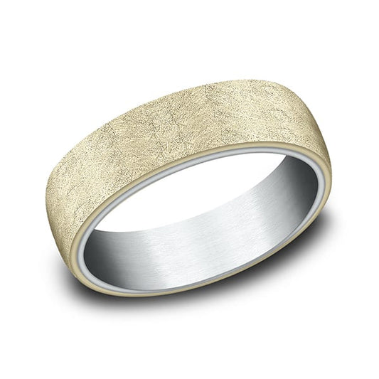 Comfort-Fit Design Wedding Band
