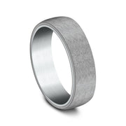 Ammara Stone Comfort-fit Design Wedding Ring