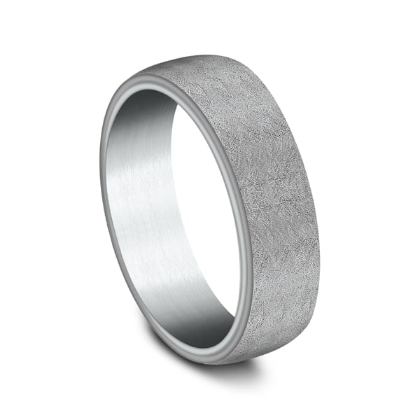 Ammara Stone Comfort-fit Design Wedding Ring