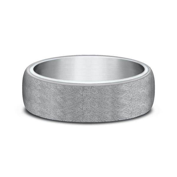 Ammara Stone Comfort-fit Design Wedding Ring