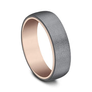 Ammara Stone Comfort-fit Design Wedding Ring