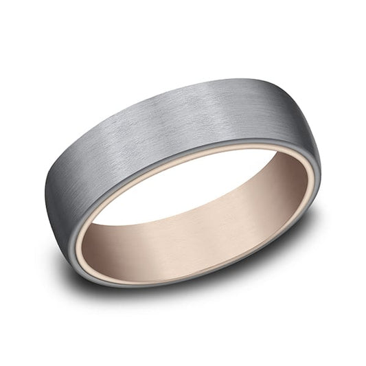 Ammara Stone Comfort-fit Design Wedding Ring