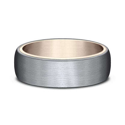 Ammara Stone Comfort-fit Design Wedding Ring