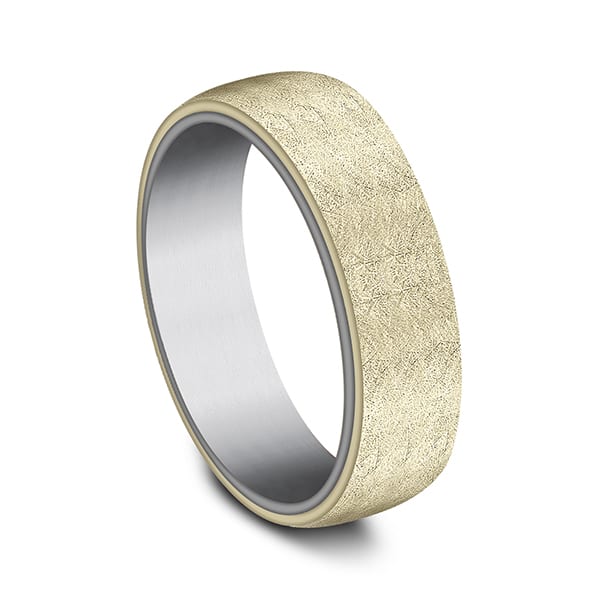 Ammara Stone Comfort-fit Design Wedding Ring