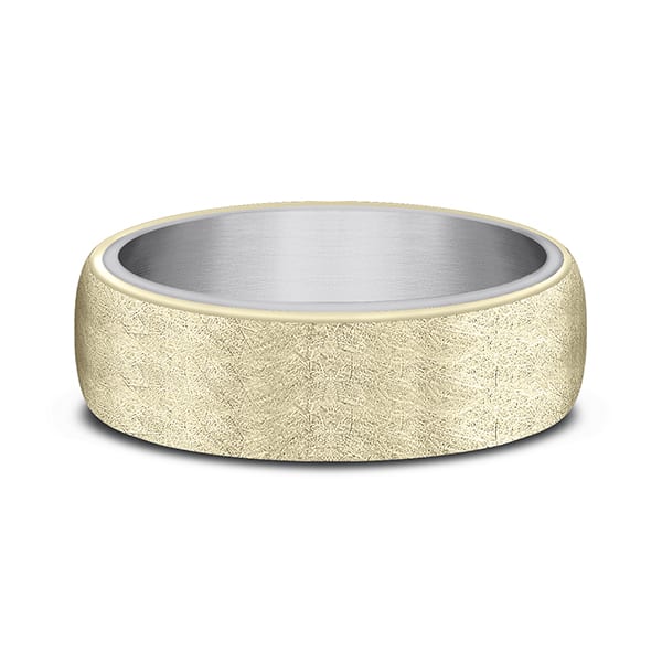 Ammara Stone Comfort-fit Design Wedding Ring