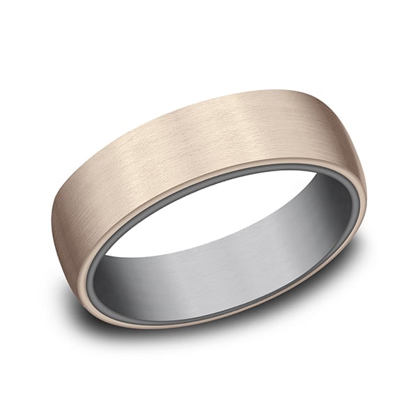 Ammara Stone Comfort-fit Design Wedding Ring