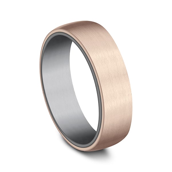 Ammara Stone Comfort-fit Design Wedding Ring